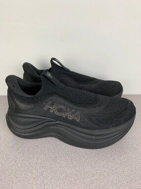 Hoka One One Skyward Laceless Black Women's running shoes size 8.5B